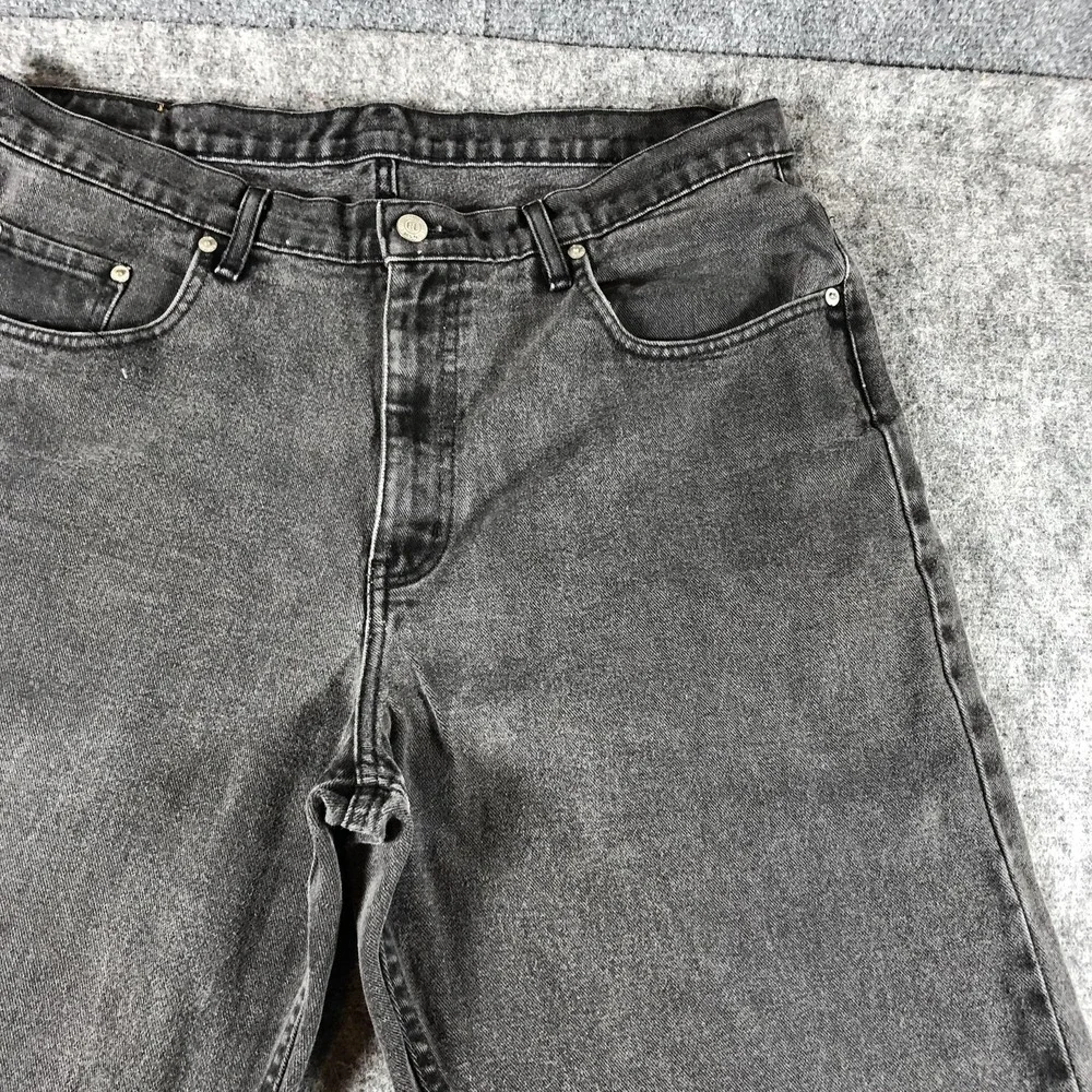 Polo Jeans Co‎ Loose Fit Jeans Mens 36x30 Gray Charcoal Straight